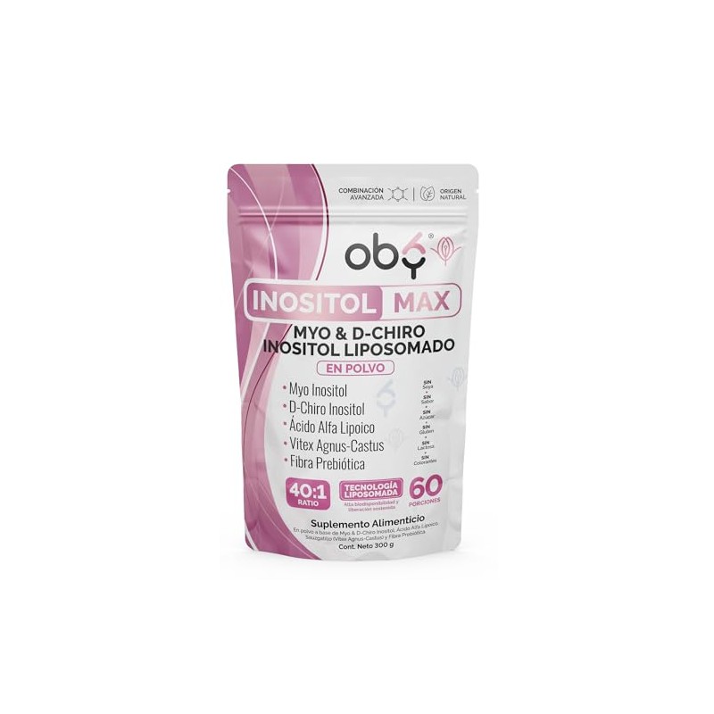 Inositol Max Liposomal Premium 401 Myo y D-Chiro con cido