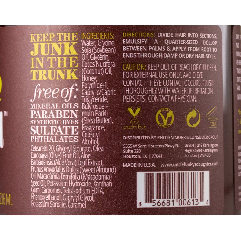 Uncle Funky's Daughter Supercurl Miracle Moisture Creme