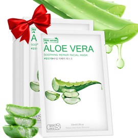 IREV- MASCARILLA DE ALOE VERA CON FÓRMULA NATURAL Nuestras mascarillas están enriquecidas con las bondades del extracto natural de aloe vera orgánico 