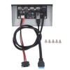 5.25 Inch Front Panel Hub, 5 Ports USB 3.2 GEN1