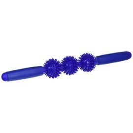 Point Relief 30-1991 Massage Bar, 3 Balls, 6 cm x 42 cm, Blue