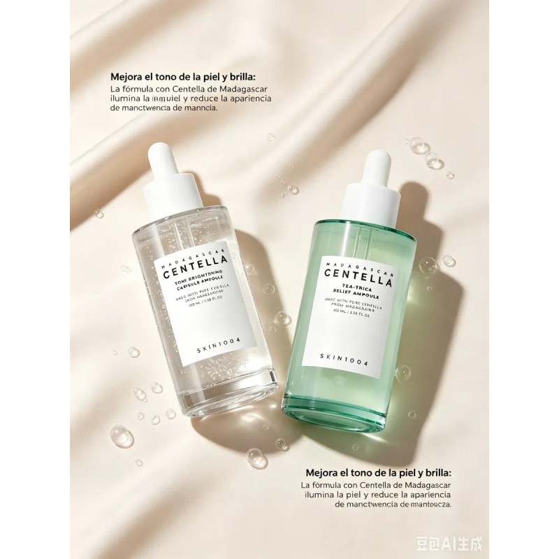 Skin1004 Ampoule Kit 2 Size 100ml Poremizing Tea Trica 2