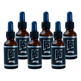 Six Tópico Para Crecimiento De Barba Y Bigote Kbron M10 % Man
