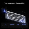 MelGeek REAL67 Wired Gaming Keyboard with RGB, Magnetic Keyboard with