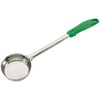Winco Solid Food Portioner, 4-Ounce, Medium, Stainless Steel, Green