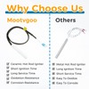 MOOTVGOO 120V Ceramic Hot Rod Igniter, Grill Ceramic Igniter Replacement