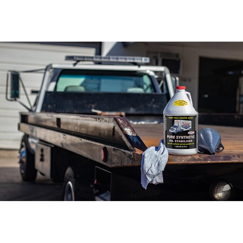 Lucas Oil 10131 Pure Synthetic Oil Stabilizer - 1 Gallon