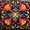 Handmade 200 CERAMIC TILES assorted 2x2 Mexican Handmade Handpainted Clay