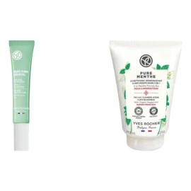 Kit Yves Rocher: Tratamiento Localizado Imperfecciones 10ml + Pure Menthe Limpiador Desincrustante