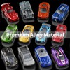 Yewkou 1:64 Scale Die-Cast Metal Toy Cars 12-Pack Vehicles Set,