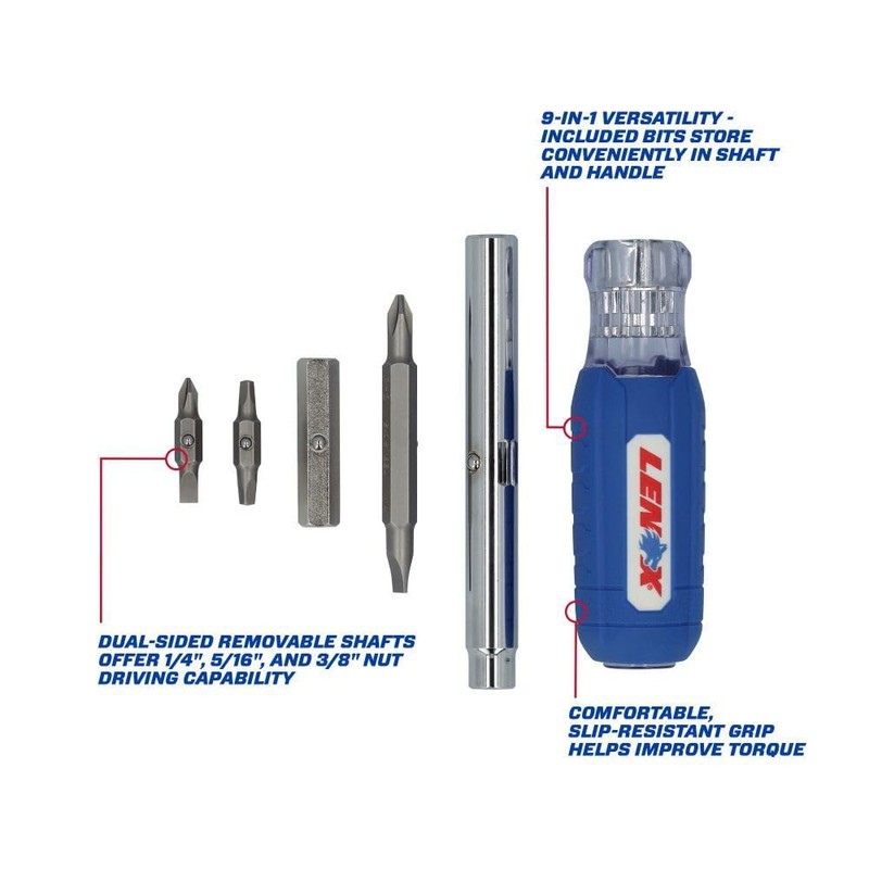 Lenox 9-In-1 Multi-Bit Screwdriver