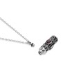 MiniJewelry Cylinder Cremation Jewelry Pendant Urn Necklaces for Ashes Keepsake