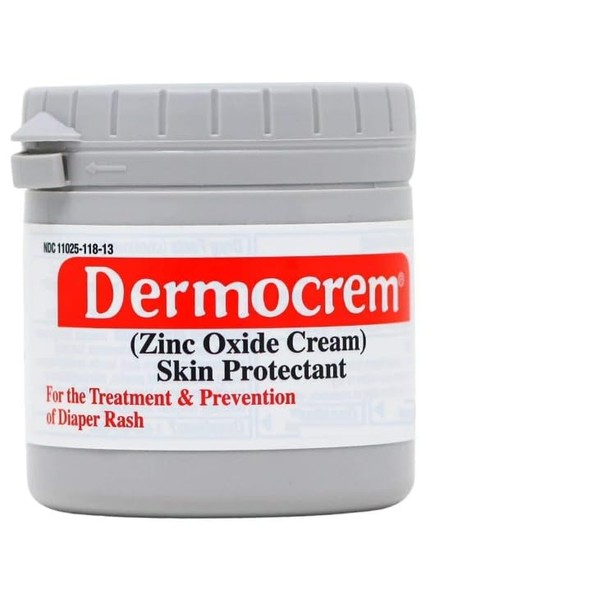 DERMOCREM 2.1 Oz (60 Gr) Diaper Rash Cream for Baby,