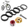 CANSUCC Bicycle Headset Spacer Set with Stem Top Cap and