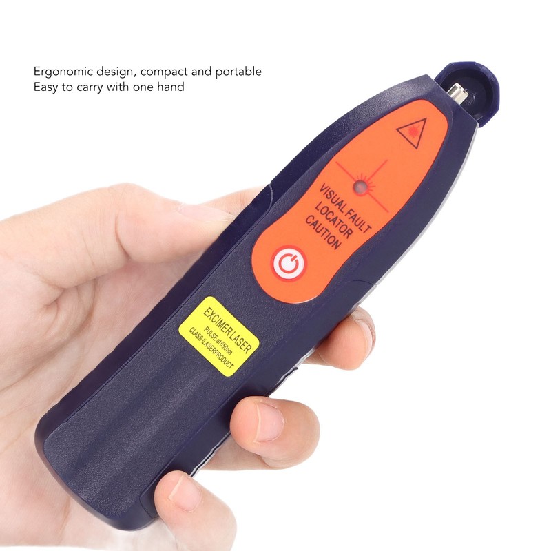 Fiber Visual Fault Locator Optic Network Cable Tester Meter Red