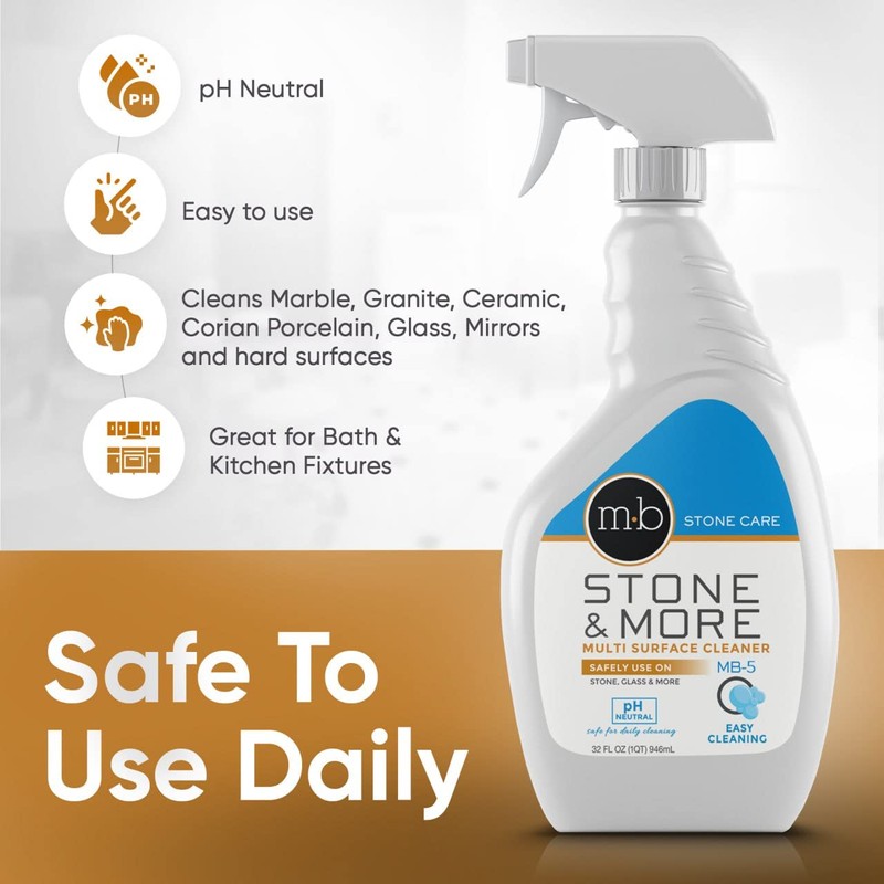 MB-5 Stone & More 2 Pack All Purpose Cleaning Spray