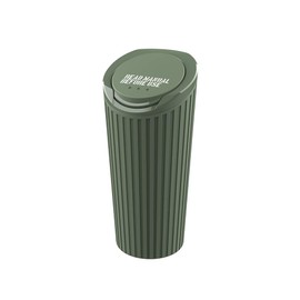 Seikosangyo GR EN-27 EXEA Soft Trash Can, Military Style, Car Supplies, Green