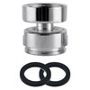 2-Pack 360° Swivel Faucet Adapters - 20mm Female to 22mm