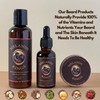 Melanin Kings Beard Grooming Kit for Men - Formulas With