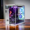 PironMan 5 NVME M.2 SSD PCIE RGB Mini PC Case