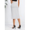 Urban CoCo Women's Stretch Office Fishtail Pencil Skirt High Waist