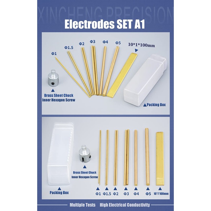 US STOCK Portable EDM Electrode SET (A1) for Broken Tap