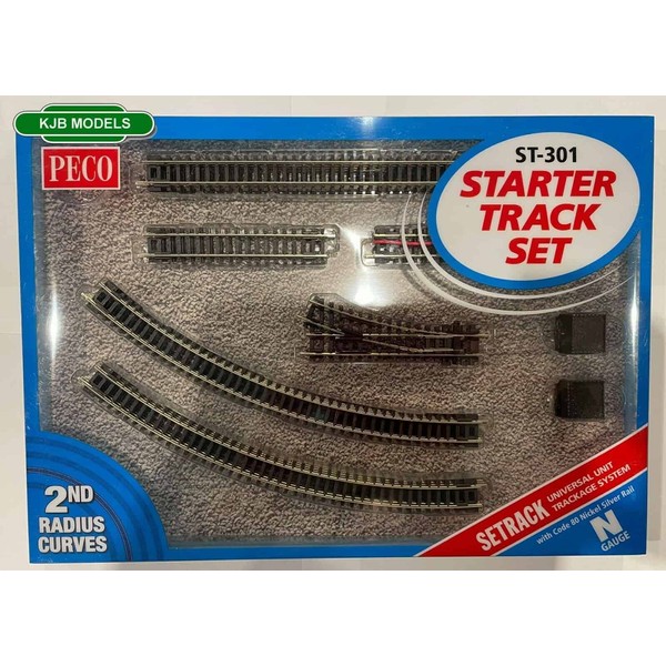 Peco ST-301 Setrack Radius 2 Starter Track Set