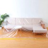 146"/12ft Plastic Cover,Sofa Couch Cover,Plastic Furniture Cover,Mattress Bag Cat Scratching