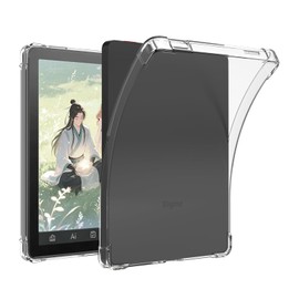 BOZHUORUI Case for Bigme B6 Color/Bigme B6 B/W,Clear Soft TPU Back Cover