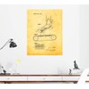 Exercise Treadmill Patent Print Golden Look (24" x 36") M12353