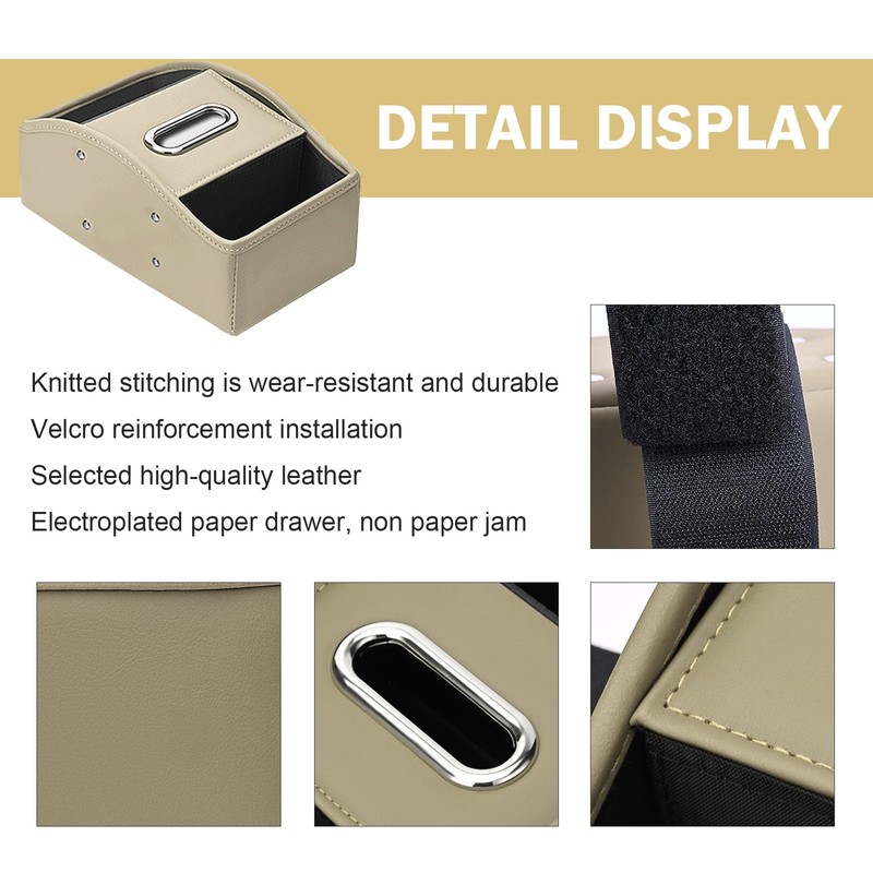 Merdege Armrest Box Storage Box, Multi-Function Center Console Organizer with