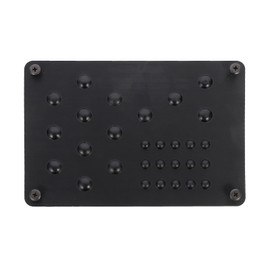 PACKOVE Car Floor Heel Pedal Car Floor Heel Pad Car Carpet Heel Pad Truck Floor Pedal Truck Floor Mat Automobile Floor Mats Footrest Foot Pedal for Car Trucks