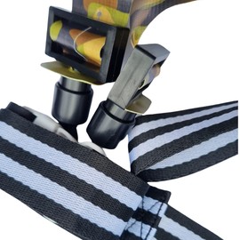 Flag Football Belt Accesories (Camouflage Design Complete Set (Belt, 2 sockets and 2 flags))