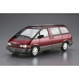 Aoshima Bunka Kyozai 1/24 The Model Car Series No. 115 Toyota TCR11W Estima Twin Moon Roof 1990 Plastic Model