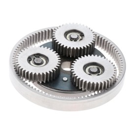 Fancyes Accessories 36T Planetary Gear with Clutch Kit Thickness Thickness:12mm Gear Diameter: 47.5mm Set for Electric Motor, Steel Gear