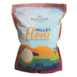 Millet Flour 5 pounds USDA Organic, certified gluten free, sourced 100% from the USA dry milled with no additives