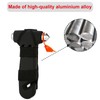 1 Pc Two-in-one Car Window Breaker, Car Safety Hammer, Seat