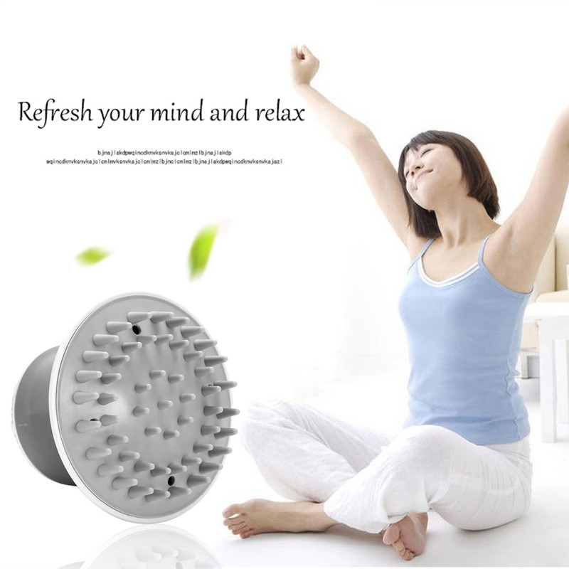 Electric Head Massager Anti Static Scalp Relaxation Stress Relief Hair