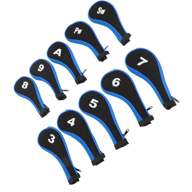 10Pcs Golf Club Head Cover Neoprene Golf Head Cover for