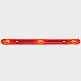 Generic Optronics Boat LED Light Bar MCL98RL60B | Red 12V Trailer