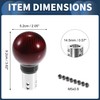 INFINAUTO Car Shift Knob, 9.2cm Universal for Automatic and Manual