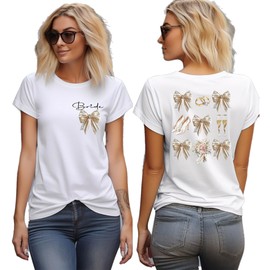 Bride to Be T-Shirt, Future Mrs. Shirt, Wedding Tshirt, Bridal Party T-Shirt, Engagement Party Tee, Bachelorette Party Gift (US, Alpha, Large, Regular, Regular, White)