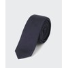 Musinsa Standard Silk Slim Solid Tie [Dark Navy]