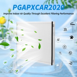 PGAPXCAR2020 Replacement Filters, 1Pack PGAPXCAR2020 Replacement Cartridge Compatible with Bryant/Carrier Air Purifier PGAPXCAR2020, 20 x 20 x 3 In PGAPXCAR2020 Filter (1)