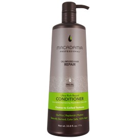 Macadamia Professional Hair Care Sulfate Paraben Free Natural Organic CrueltyFree Vegan Hair Products Ultra Rich Moisture Hair Conditioner, Green, 33.8 Fl Oz