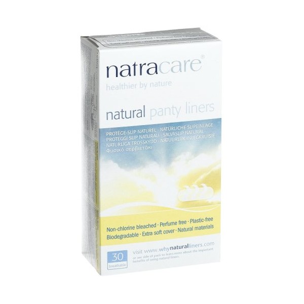 Natracare 3050 Natural Panty Shields 30 Count
