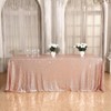 Eternal Beauty 152 * 305cm/60 * 120 inch Rectangle Sequin