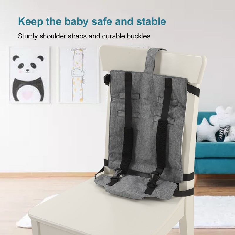 Dining Chair Seat Belt Portable Adjustable Strap Washable Lightweight Comfortable