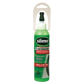 Slime 8oz Puncture Prevention Fluid for Adult Bike Tyres, Green