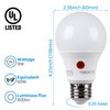 TORCHSTAR Dusk to Dawn Light Bulbs Outdoor, Sensor A19 LED